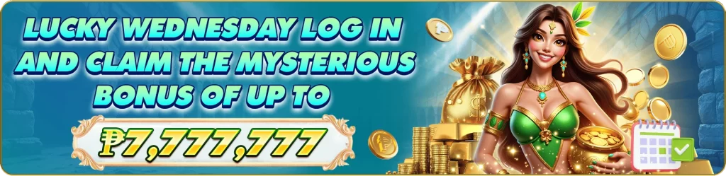 GPERYA Lucky Wednesday special login bonus